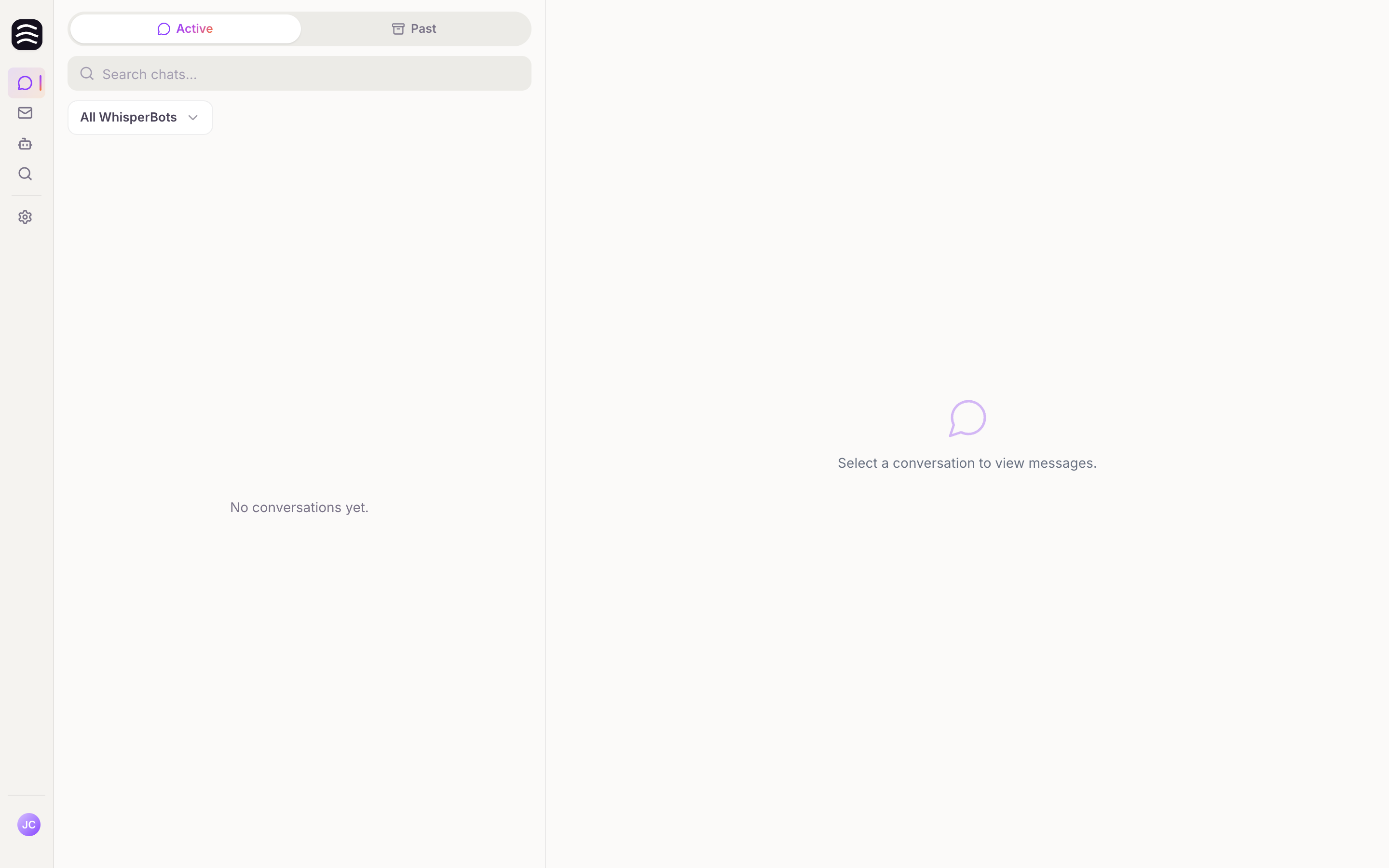 Yasan app sidebar